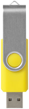 Флешка-твістер 1GB, колір жовтий - 1Z41011D-1GB- Фото №3