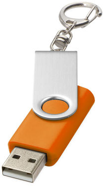 Флешка-твистер 1GB, цвет оранжевый - 1Z40010D-1GB- Фото №1