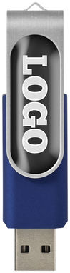 Флешка-твистер 1GB, цвет синий - 1Z43002D-1GB- Фото №3