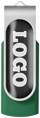 Флешка-твистер 1GB, цвет зеленый - 1Z43007D-1GB- Фото №2