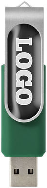 Флешка-твистер 1GB, цвет зеленый - 1Z43007D-1GB- Фото №3