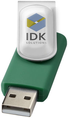 Флешка-твистер 1GB, цвет зеленый - 1Z43007D-1GB- Фото №4