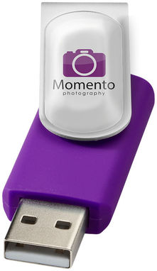 Флешка-твістер 1GB, колір пурпурний - 1Z43012D-1GB- Фото №4
