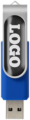 Флешка-твистер 1GB, цвет ярко-синий - 1Z43013D-1GB- Фото №3