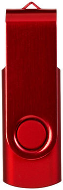 Флешка-твістер 1GB, колір червоний - 1Z42003D-1GB- Фото №3