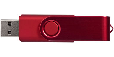 Флешка-твістер 1GB, колір червоний - 1Z42003D-1GB- Фото №4
