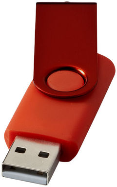 Флешка-твистер 1GB, цвет темно-красный - 1Z42004D-1GB- Фото №1