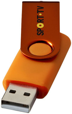 Флешка-твистер 1GB, цвет оранжевый - 1Z42010D-1GB- Фото №5