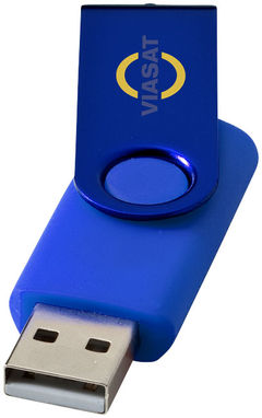 Флешка-твистер 1GB, цвет ярко-синий - 1Z42013D-1GB- Фото №5