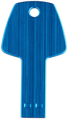 Флешка-ключ алюминиевая 1GB, цвет светло-синий - 1Z33395D-1GB- Фото №2