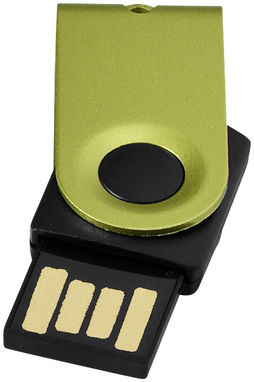 Флешка-твістер 1GB, колір зелене яблуко - 1Z38720D-1GB- Фото №1
