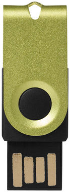 Флешка-твистер 1GB, цвет зеленое яблоко - 1Z38720D-1GB- Фото №4