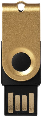 Флешка-твистер 1GB, цвет золотистый - 1Z38723D-1GB- Фото №4