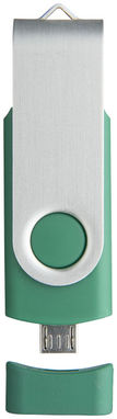 Флешка-твистер 1GB, цвет зеленый - 1Z20130D-1GB- Фото №8