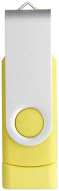 Флешка-твистер 1GB, цвет желтый - 1Z20140D-1GB- Фото №3