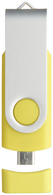 Флешка-твистер 1GB, цвет желтый - 1Z20140D-1GB- Фото №7