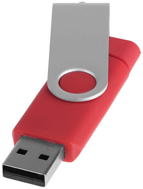 Флешка-твистер 1GB, цвет красный - 1Z20150D-1GB- Фото №3