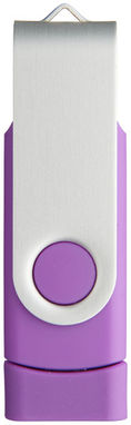 Флешка-твістер 1GB, колір пурпурний - 1Z20160D-1GB- Фото №6