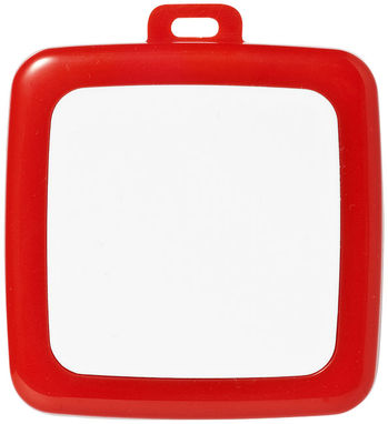 Флешка пластикова квадратна 1GB, колір червоний - 1Z39251D-1GB- Фото №2
