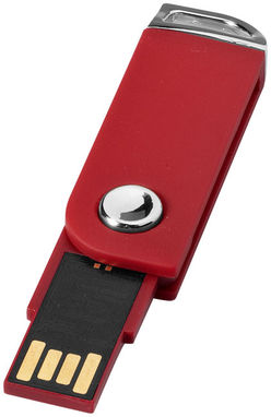 Флешка  1GB, колір червоний - 1Z47003D-1GB- Фото №1