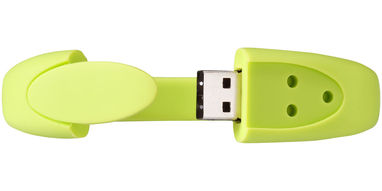 Флешка-браслет 1GB, колір зелене яблуко - 1Z30412D-1GB- Фото №3