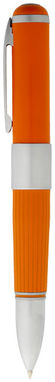 Ручка-флешка металлическая 2GB, цвет оранжевый - 1Z31444F-2GB- Фото №3