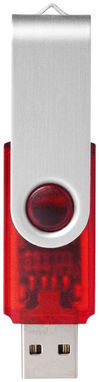 Флешка-твистер 4GB, цвет красный - 1Z44003D-4GB- Фото №6