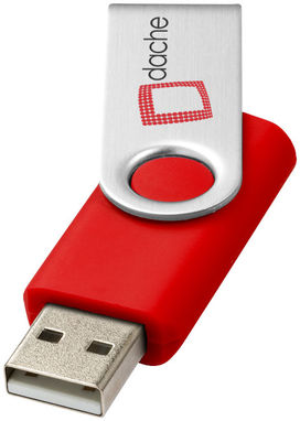 Флешка-твистер 4GB, цвет ярко-красный - 1Z41004D-4GB- Фото №4