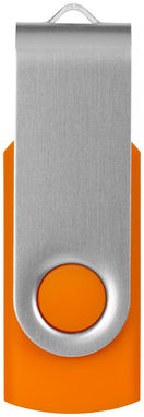 Флешка-твістер 4GB, колір помаранчевий - 1Z41010D-4GB- Фото №2
