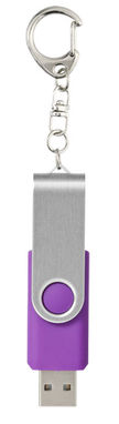 Флешка-твістер 2GB, колір пурпурний - 1Z40012D-2GB- Фото №6