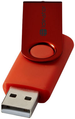 Флешка-твистер 4GB, цвет темно-красный - 1Z42004D-4GB- Фото №5