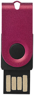 Флешка-твистер 4GB, цвет красный - 1Z38721D-4GB- Фото №2
