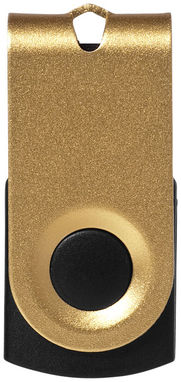Флешка-твистер 2GB, цвет золотистый - 1Z38723D-2GB- Фото №3