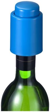 Пробка для вина, колір синій - 11261101- Фото №2