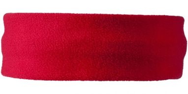 Флисовая повязка на голову, цвет красный - 11106503- Фото №3