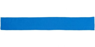 Шарф флисовый, цвет синий - 11106302- Фото №5