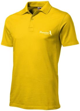 Рубашка поло First, цвет желтый  размер S-XXXXL - 31093166- Фото №7