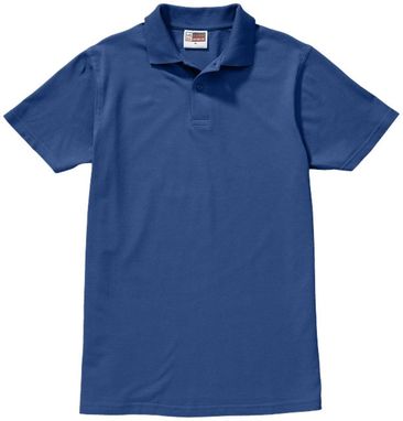 Рубашка поло First, цвет синий  размер S-XXXXL - 31093476- Фото №4