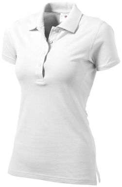 Рубашка поло женская First, цвет белый  размер S-XXL - 31094011- Фото №1