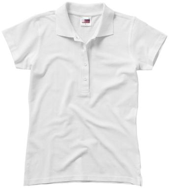 Рубашка поло женская First, цвет белый  размер S-XXL - 31094011- Фото №5
