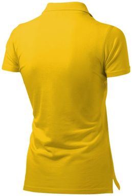 Рубашка поло женская First, цвет желтый  размер S-XXL - 31094161- Фото №2