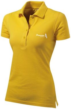 Рубашка поло женская First, цвет желтый  размер S-XXL - 31094161- Фото №5