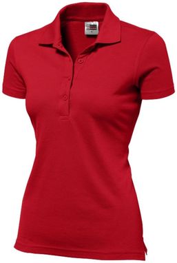 Рубашка поло женская First, цвет красный  размер S-XXL - 31094255- Фото №1