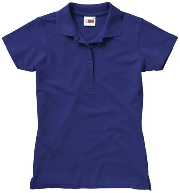 Рубашка поло женская First, цвет пурпурный  размер S-XXL - 31094361- Фото №4