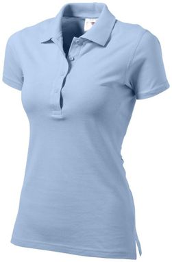 Сорочка Поло жіноче First, колір блакитний  розмір S-XXL - 31094401- Фото №1