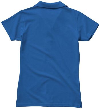 Рубашка поло женская First, цвет небесно-голубой  размер S-XXL - 31094511- Фото №3