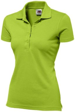Рубашка поло женская First, цвет светло-зеленый  размер S-XXL - 31094681- Фото №1