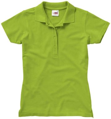 Рубашка поло женская First, цвет светло-зеленый  размер S-XXL - 31094681- Фото №4