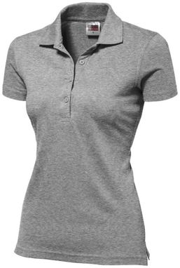 Рубашка поло женская First, цвет пепельный  размер S-XXL - 31094955- Фото №1