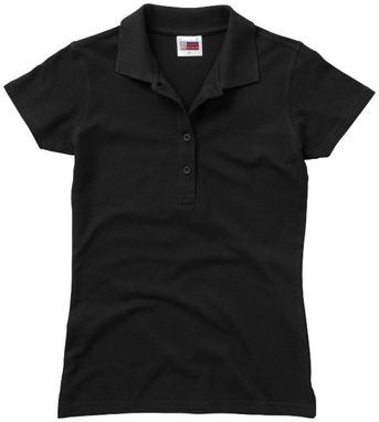 Рубашка поло женская First, цвет черный  размер S-XXL - 31094991- Фото №4